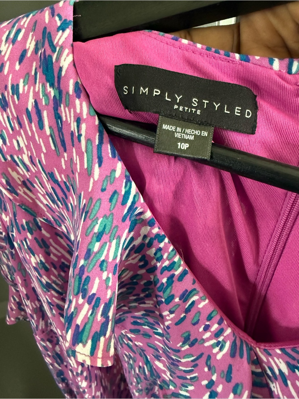 Simply Styled Pink Multi Ruffle Cold-Shoulder Dress - Picture 3 of 5